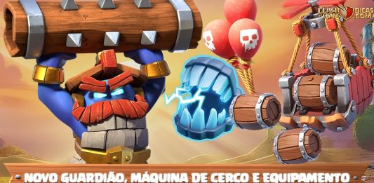 Novo Guardião Troncudo, Máquina Aerotáxi e Equipamento Presas Elétricas! ⚔️🔥 Sneak Peeks Sneak Peeks Dia 2: Troncudo, Máquina Aérea e Equipamento Duque