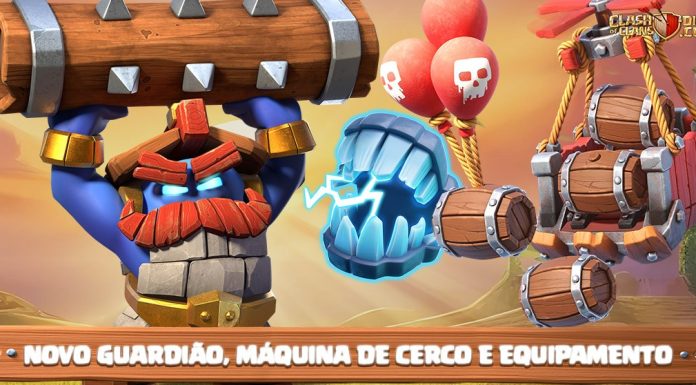 Novo Guardião Troncudo, Máquina Aerotáxi e Equipamento Presas Elétricas! ⚔️🔥 Sneak Peeks Sneak Peeks Dia 2: Troncudo, Máquina Aérea e Equipamento Duque