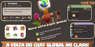 Chat Global está voltando ao Clash of Clans! Entenda como vai funcionar… Clash of Clans traz o Chat Global de volta em nova versão