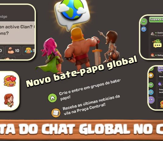 Chat Global está voltando ao Clash of Clans! Entenda como vai funcionar… Clash of Clans traz o Chat Global de volta em nova versão