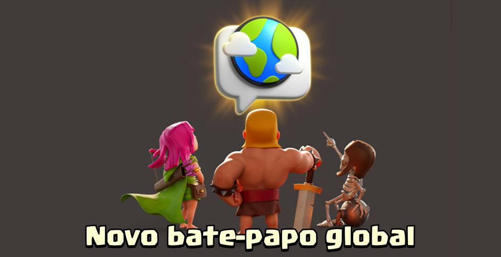 Novo Chat Global no Clash of Clans Novo Chat Global no Clash of Clans