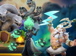 Heróis da Mitologia Grega: 🏛️⚔️ Skins temáticas e nova paisagem da temporada de Julho 2026