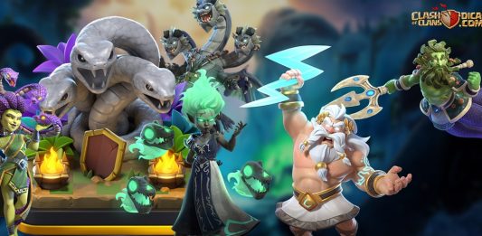 Heróis da Mitologia Grega: 🏛️⚔️ Skins temáticas e nova paisagem da temporada de Julho 2026