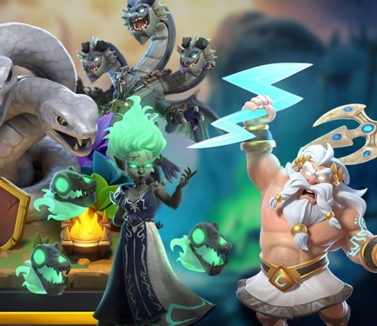 Heróis da Mitologia Grega: 🏛️⚔️ Skins temáticas e nova paisagem da temporada de Julho 2026