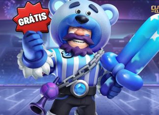 Skin Grátis no Chat Global: Ajude na meta para desbloquear o Rei da Camisa 12 Chat Global do Clash pode liberar skin grátis Rei da Camisa 12