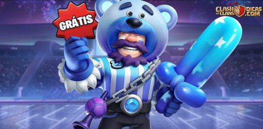 Skin Grátis no Chat Global: Ajude na meta para desbloquear o Rei da Camisa 12 Chat Global do Clash pode liberar skin grátis Rei da Camisa 12