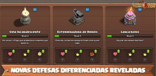 Novo ciclo de Defesas Diferenciadas chega ao Clash of Clans