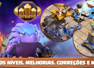 Sneak Peeks da Atualização: Novos Níveis, Supercargas e Melhorias Reveladas! Atualização de agosto no Clash