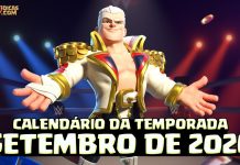 Calendário de Eventos da Temporada WWE: Procure por Cena! – 💪🎤 Setembro 2026 Calendário da temporada WWE