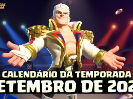 Calendário de Eventos da Temporada WWE: Procure por Cena! – 💪🎤 Setembro 2026 Calendário da temporada WWE