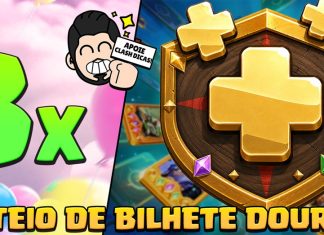 Sorteio! 🎫 3x Bilhetes Dourados – Participe Sorteio de 3 Bilhetes Dourados no Discord