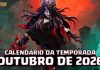Calendário de Eventos de Outubro 2026: 👻🌌 Maldição Cósmica de Halloween Calendário de eventos outubro 2026