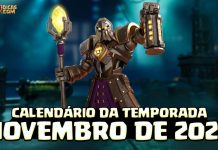Calendário de Eventos de Novembro 2026: ⚒️🏰 Martelofolia, Data de revelação do CV19 e mais eventos! Calendário de eventos novembro 2026