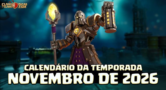 Calendário novembro 2026 Calendário de eventos novembro 2026