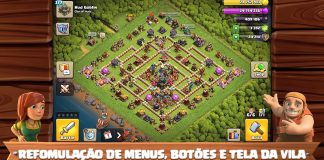 Clash of Clans vai ganhar uma nova interface: Menus, Botões e Tela da vila serão reformulados Nova interface do Clash of Clans
